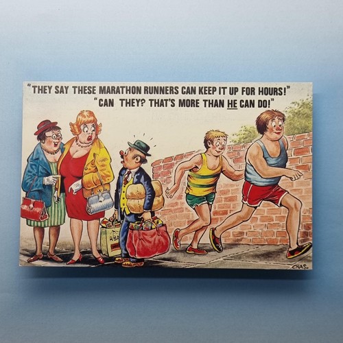 Comic postcard marathon - postcard,