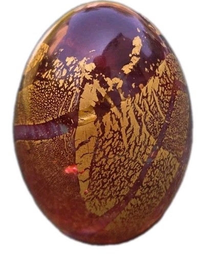 Ruby red gold foil - foil, art