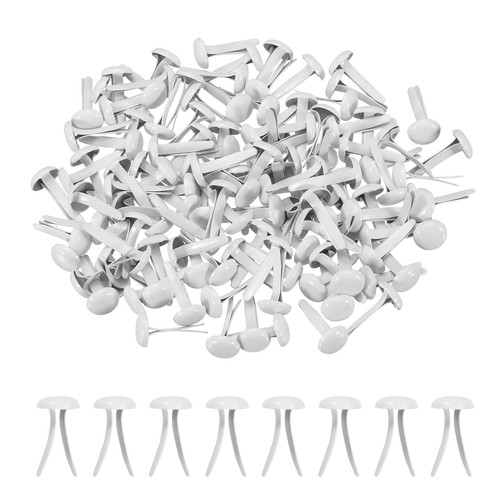 250pcs brads paper fasteners - brads,