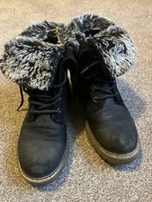 Girls Furry Boots Landrover