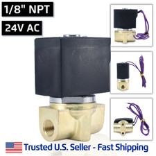 1/8" 24V AC Electric Brass