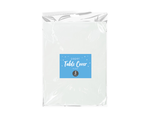 Pack white paper table - white,