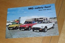 MG Range Brochure 1978 -