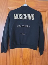 Moschino Black Zip Up Jacket