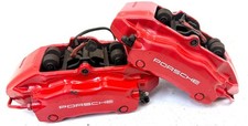 Porsche 986 987 Boxster Cayman S Front BREMBO Red Brake Calipers - 996 C2 C4 VW