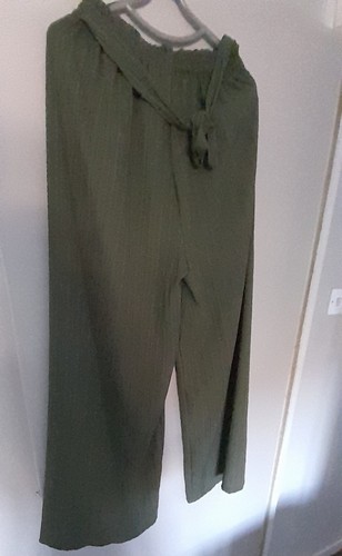 Lve dark green crinkle - green, ladies