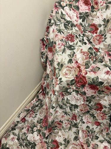 Vintage style floral chintz