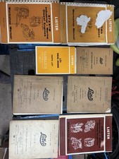 Lister,LR,SR,ST,STW,LT1,STM,LT1,STM,HR,HRW models Operator Manuals And Part Book