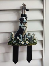 Farm Collie With Lambs Large