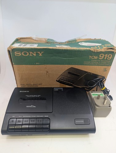 Sony cassette corder tcm - sony,
