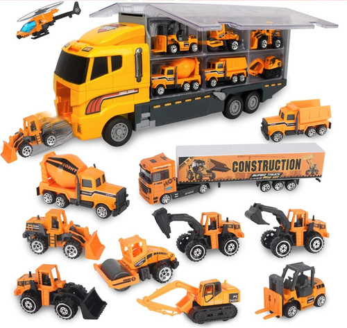 Construction truck toy set - construction,