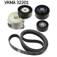 Belts set fits fiat doblo - v-belts,