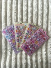 4 x Sanrio Style 3D Relief