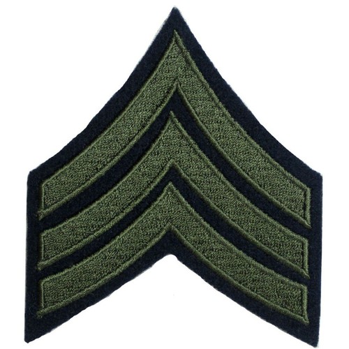 Ww2 sergeant stripes olive - ,