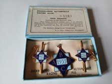 Brooklands badge set 1935