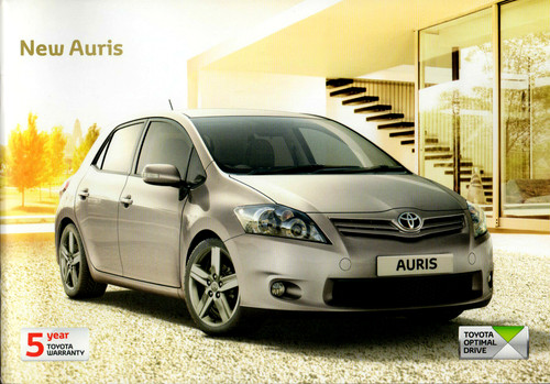 Toyota auris 2010 2011 - auris, 2010-2011
