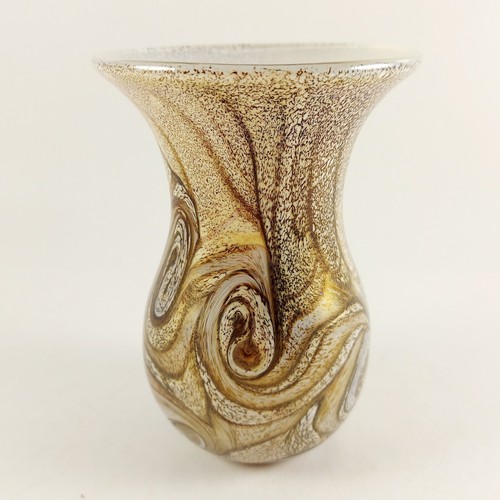 Gozo glass vase sandy - sandy, brown
