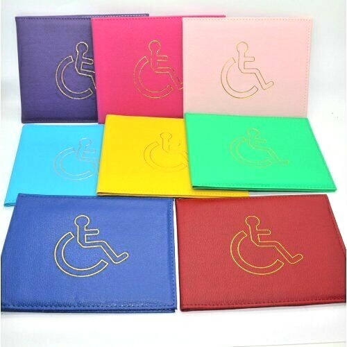 Disabled blue badge holder - badge,