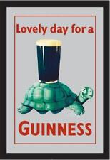 Guinness Turtle Beer Mirror Mirror Wall Mirror, Bar, Party Cellar, Pub, 30cm..