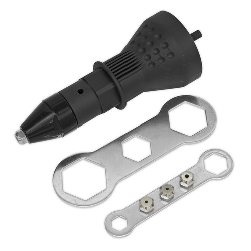 Sealey riveter adaptor - riveter, drill