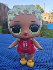 2021 MGA LOL MC Swag Big Baby Sister Large Head Vinyl Fashion Baby Doll25cm Tall
