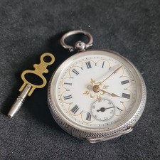 Fancy antique solid silver - solid,