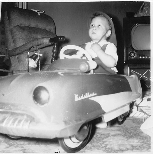 1957 kidillac pedal car - kidillac,