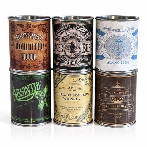 Replica vintage retro tin can - vintage,