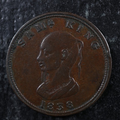 Farthing token samuel - farthing,