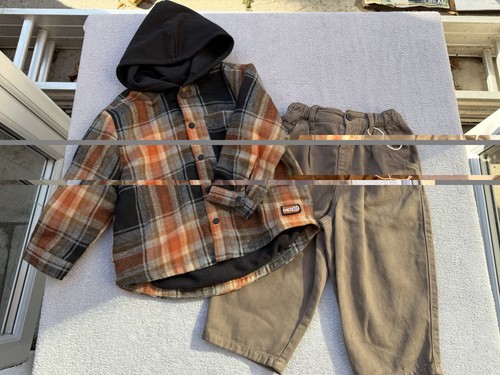 Zara boys brown and orange - zara,