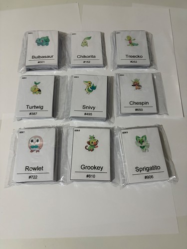 Pre cut pokemon pokedex - pre-cut,
