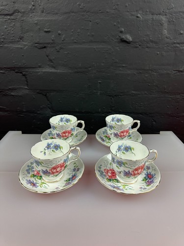 Crown staffordshire floral - 4, x