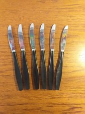 Vintage Taylor’s Eye Witness Dinner Knives x6 ,Sheffield Stainless Steel