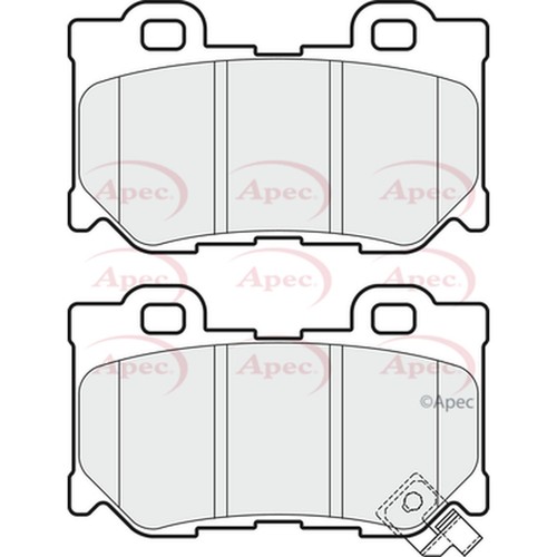 Brake pads set for - brake,