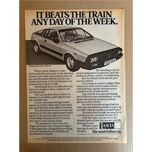 Lancia beta monte carlo - lancia,