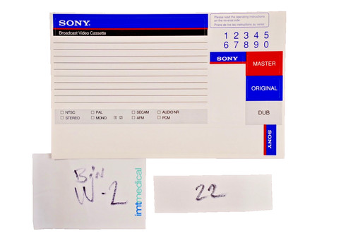 Sony betacam cassette - sony,