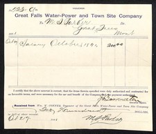1891 Great Falls Water-Power