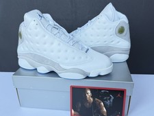 Vintage 2005 Air Jordan XIII (13) Retro Neutral Grey UK10 US11 New 310004-103