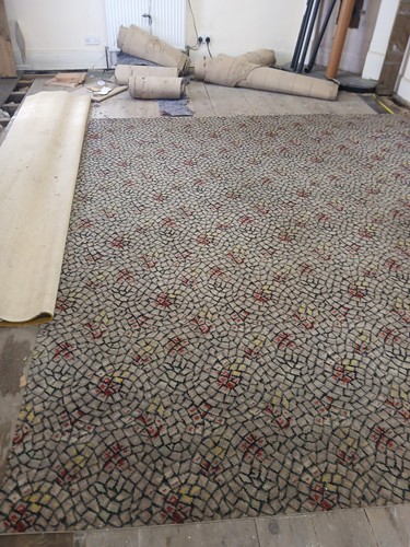 Muirfield wool carpet vintage - muirfield,