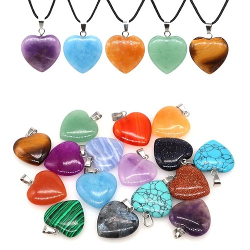 Love heart chakra necklace - heart,