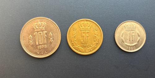 Set coins from - of,