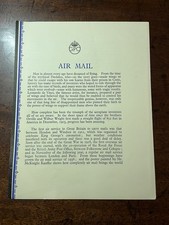 1930s GPO Air Mail Booklet –