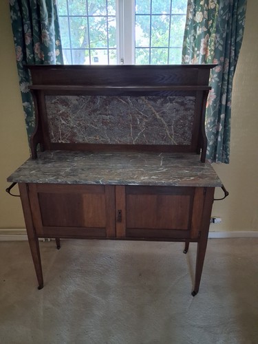 Marble top wash - wash, shand