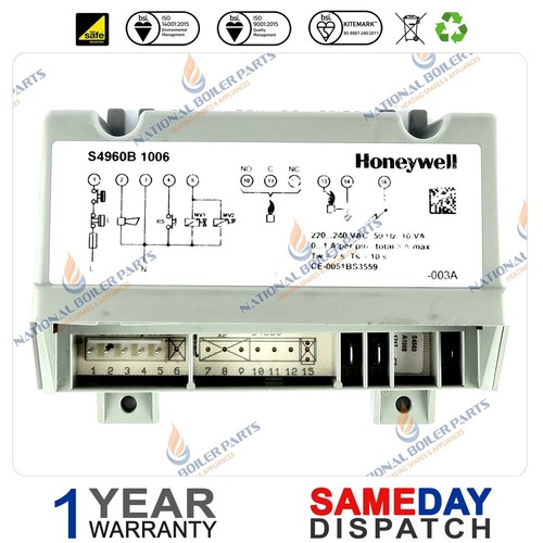 Honeywell s4960b1006 gas - honeywell,