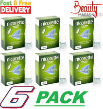 6 x Nicorette Nasal Spray 10ml