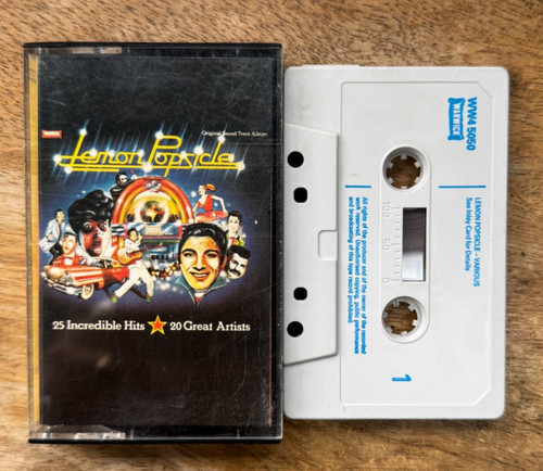 Lemon popsicle music cassette - lemon,