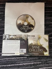 M R JAMES SPINE CHILLERS CD: BBC 5 RADIO DRAMAS READ BY DEREK JACOBI / NEAR MINT
