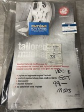 Original OE Vauxhall Vectra B 99+ Estate Rear Mudflap Mud Flap Set Pair 91128897