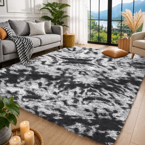 Fluffy rugs large shaggy - fluffy, rug