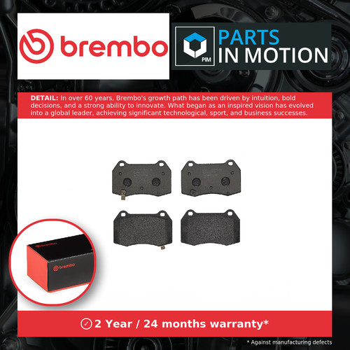 Brake pads set fits - fits, honda